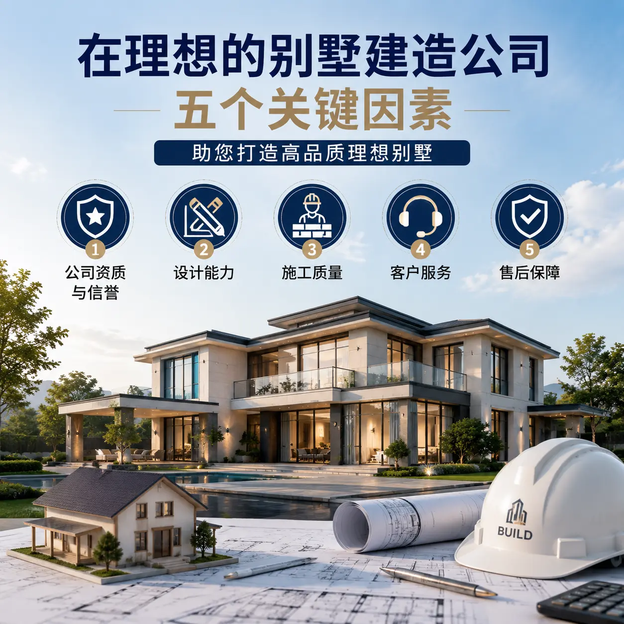 在 海南 找到理想别墅建造公司的五个关键因素