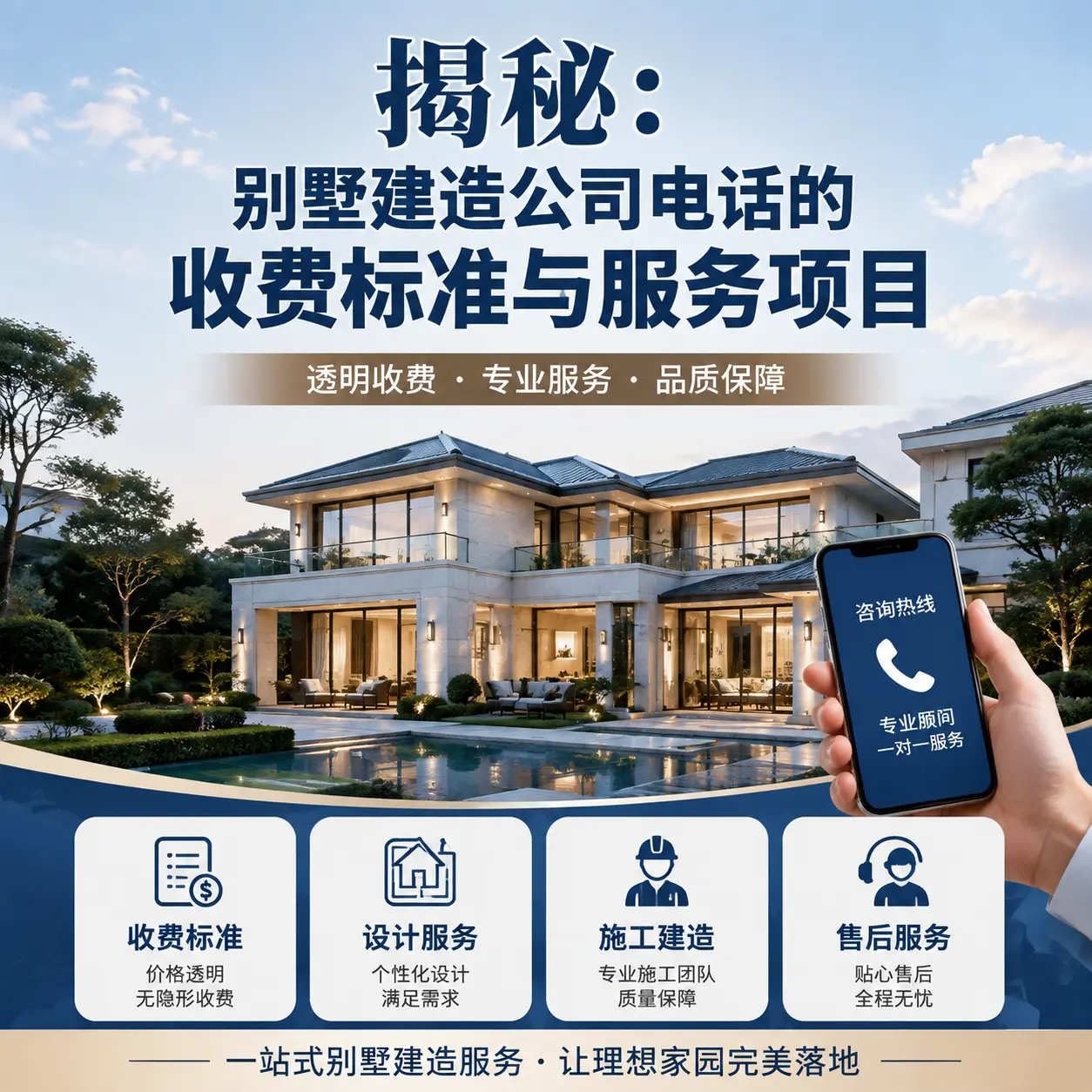 揭秘：海南别墅建造公司电话的收费标准与服务项目