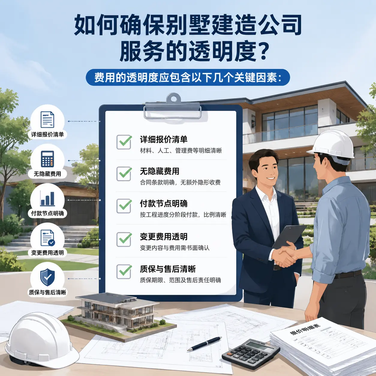 在 海南 如何确保别墅建造公司服务的透明度?