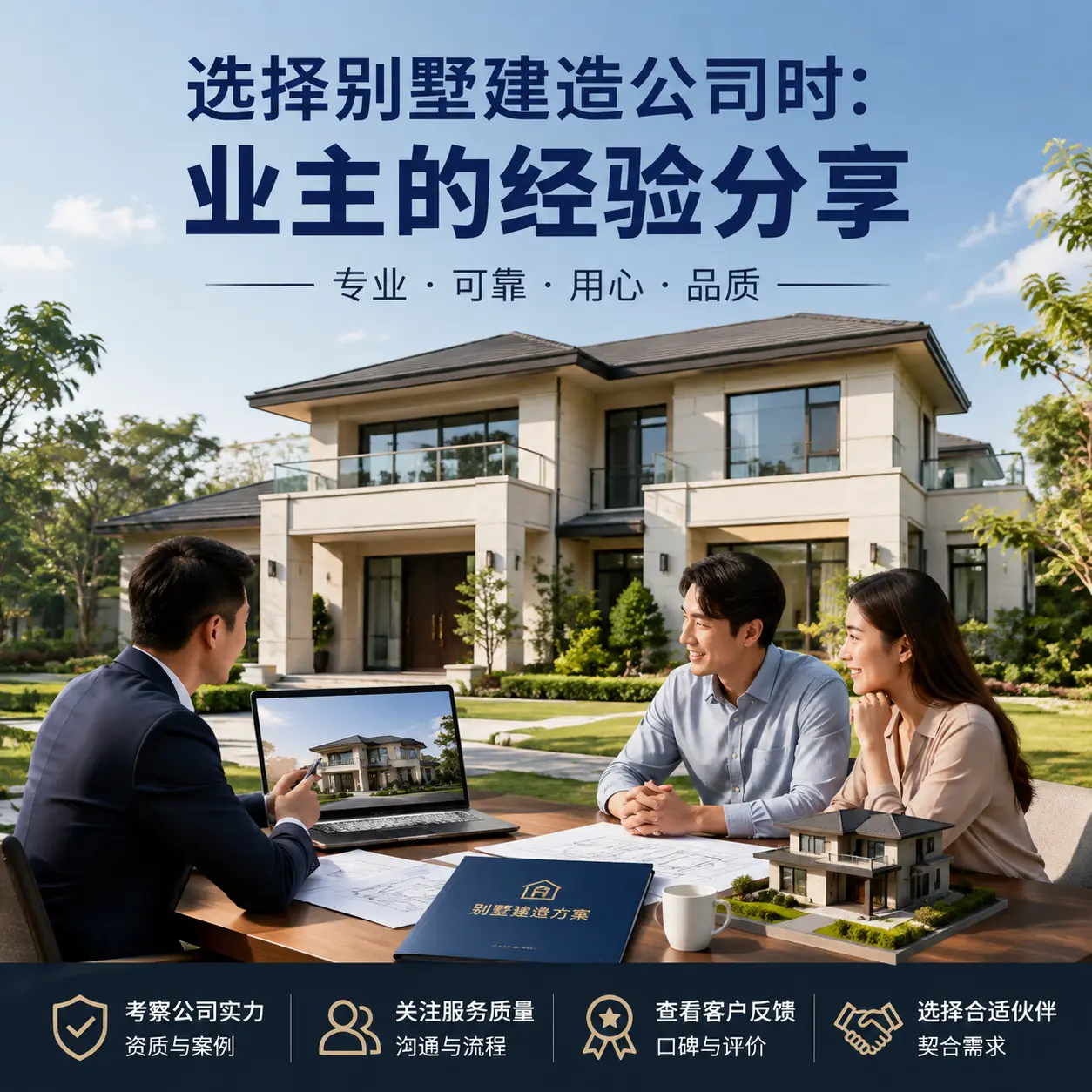 选择别墅建造公司时： 海南 业主的经验分享