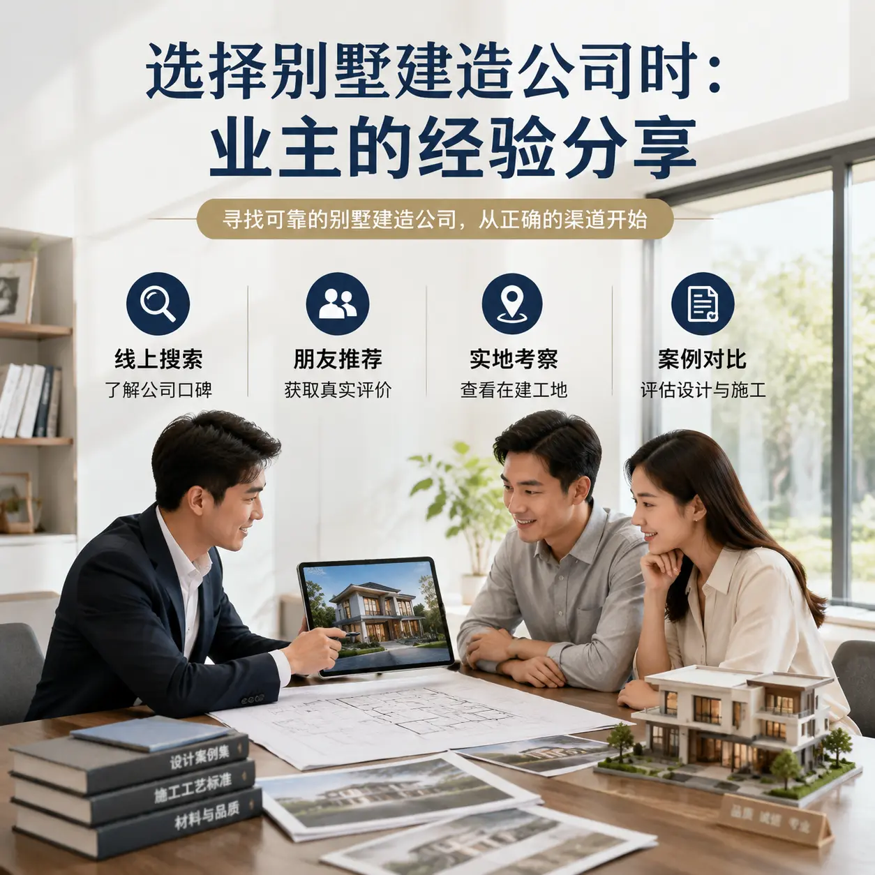 选择别墅建造公司时: 海南 业主的经验分享