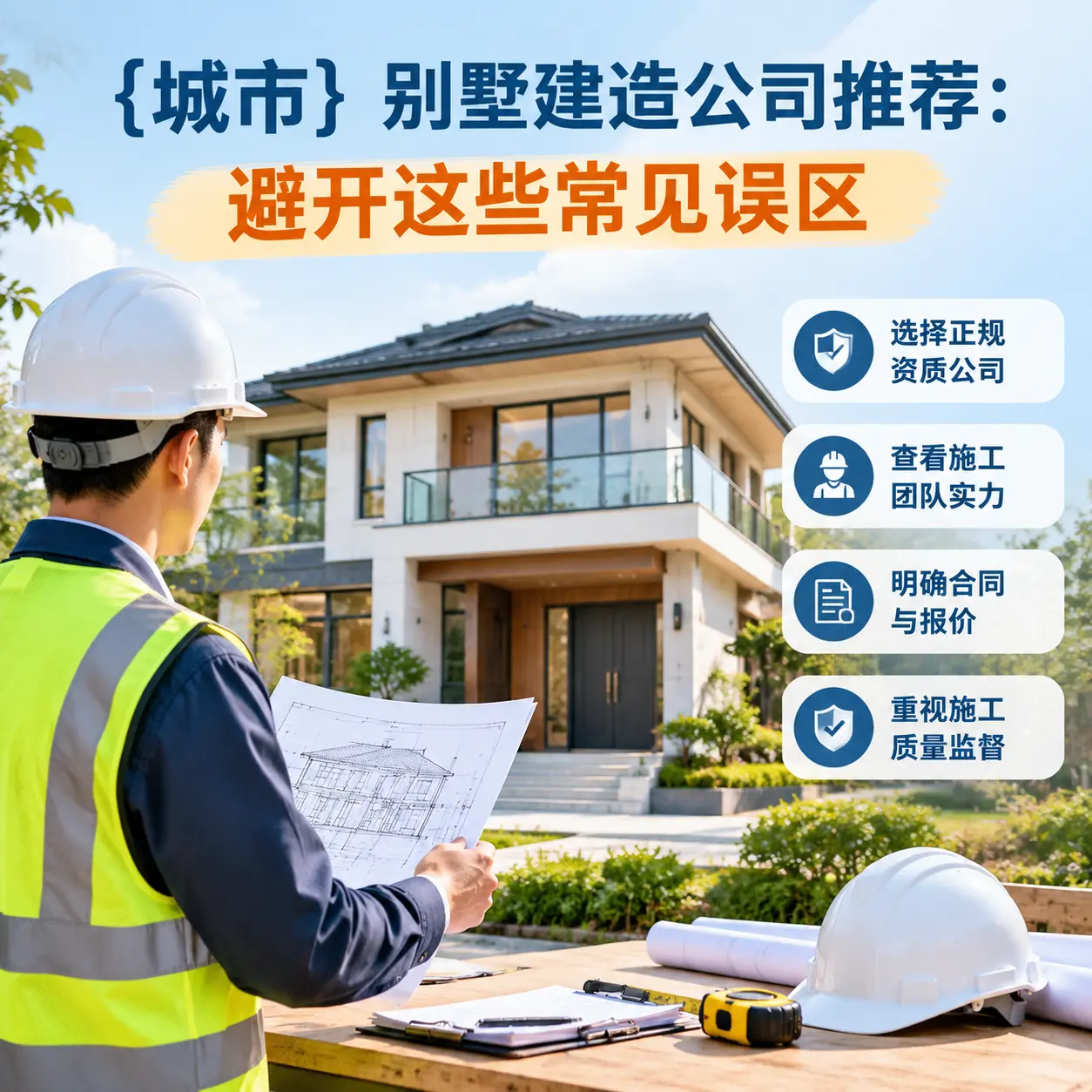 海南 别墅建造公司推荐：避开这些常见误区