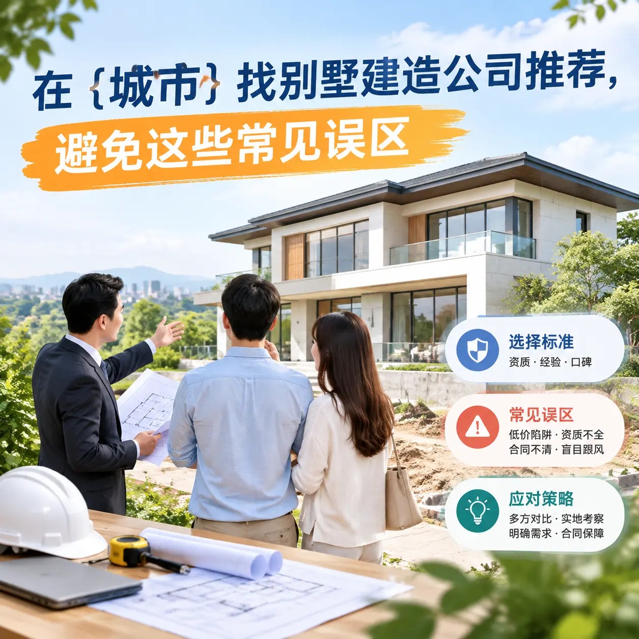 在 海南 找别墅建造公司推荐，避免这些常见误区