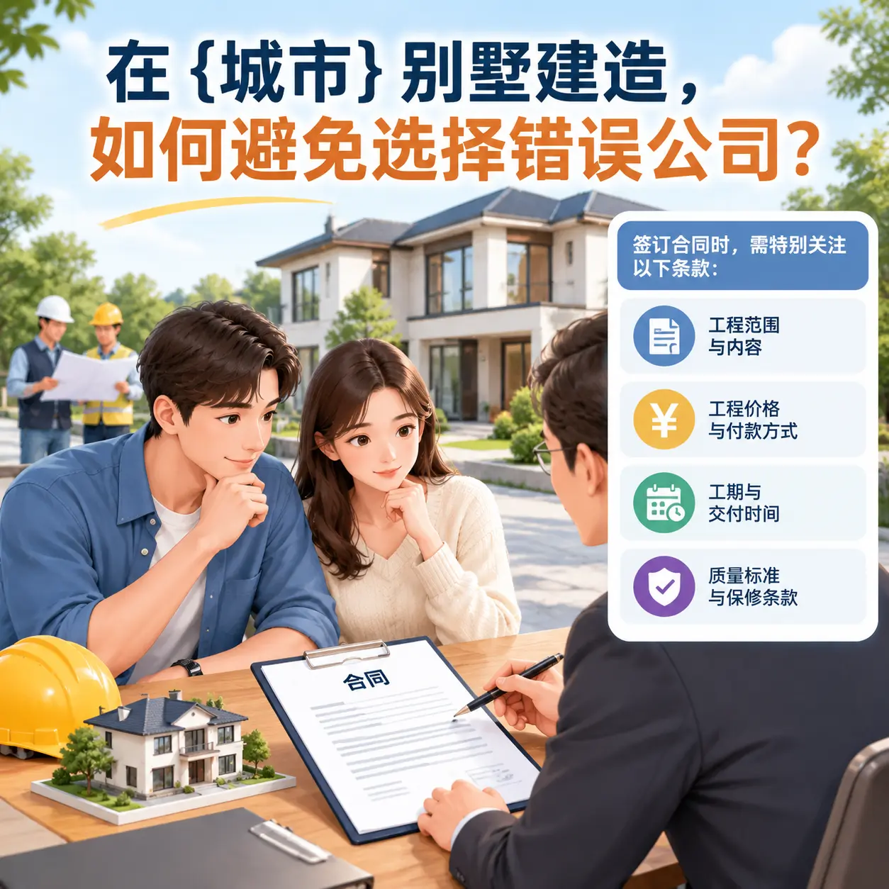 在 海南 别墅建造,如何避免选择错误公司?
