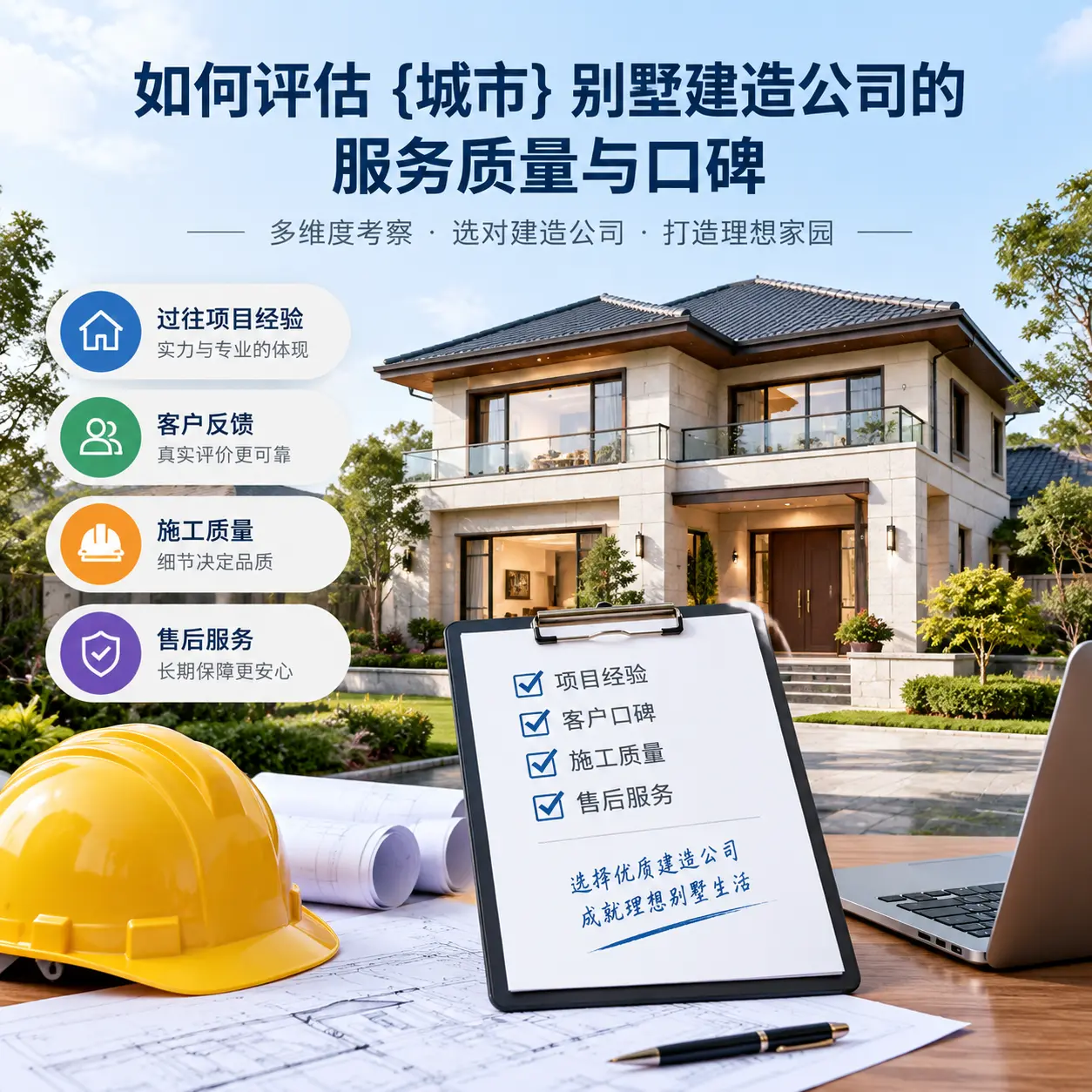 如何评估 海南 别墅建造公司的服务质量与口碑