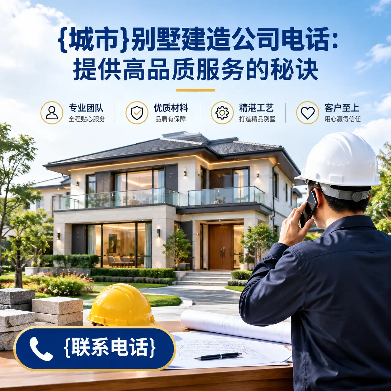 海南别墅建造公司电话：提供高品质服务的秘诀