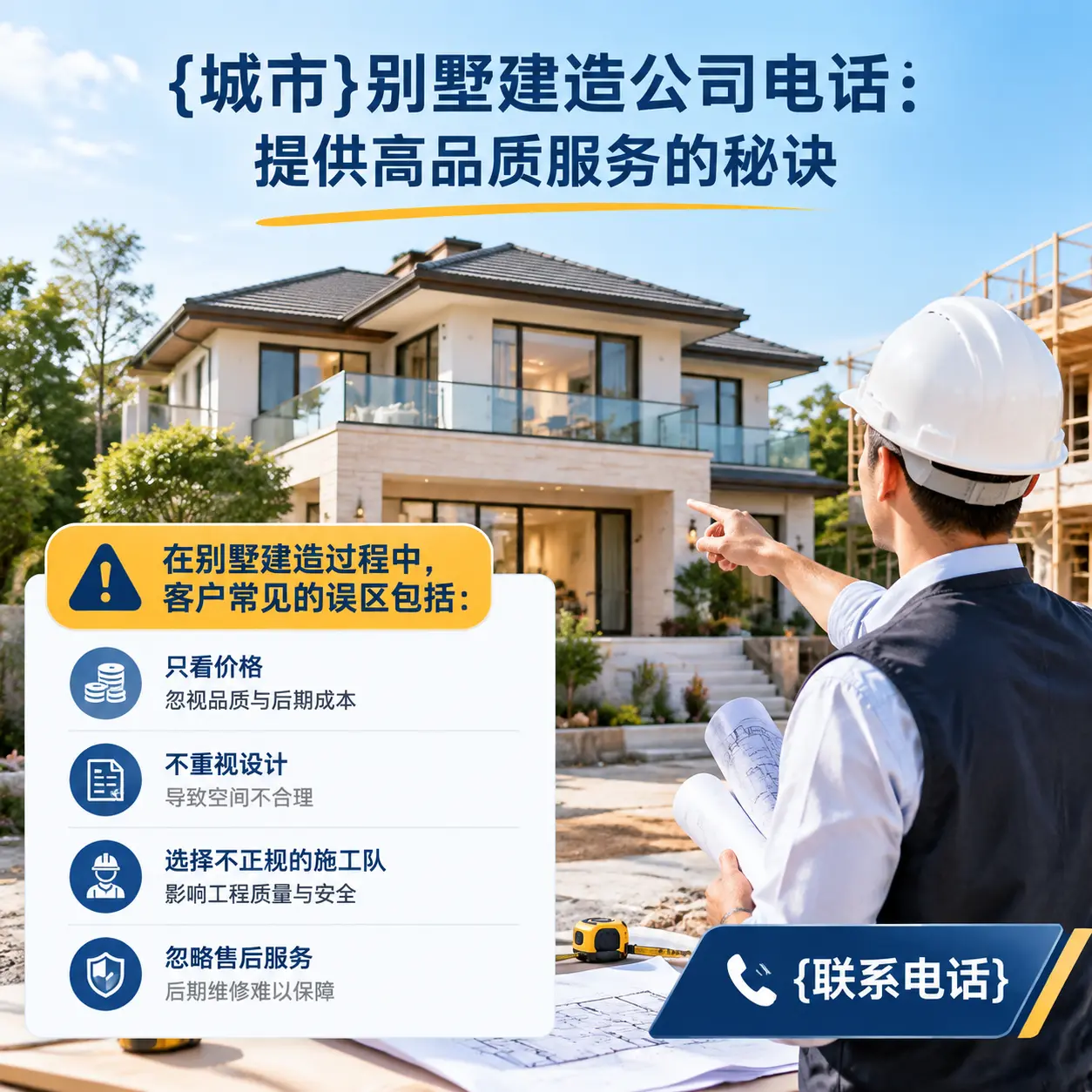 海南别墅建造公司电话:提供高品质服务的秘诀