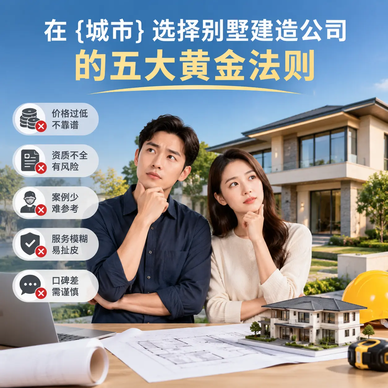 在 海南 选择别墅建造公司的五大黄金法则