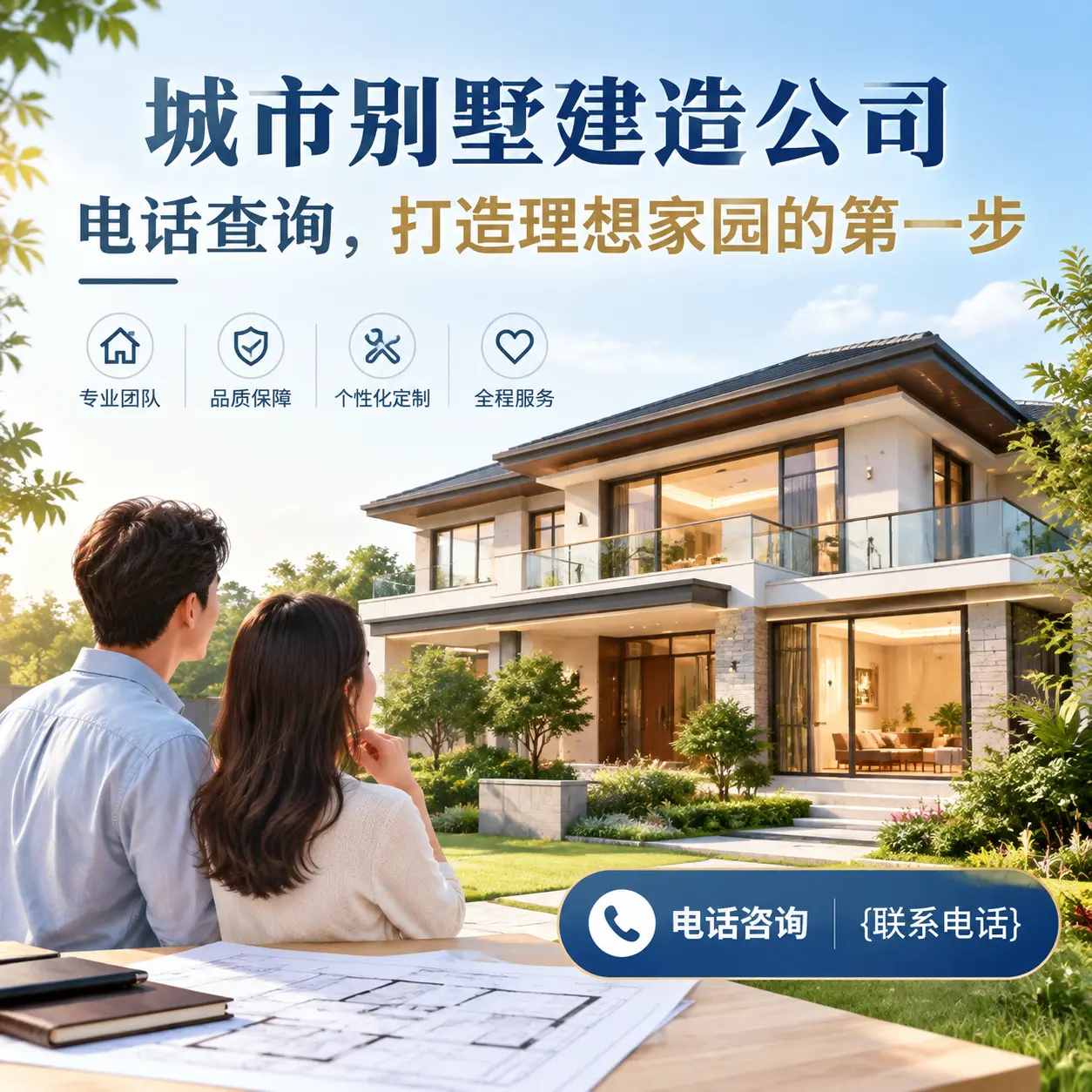 海南别墅建造公司电话查询,打造理想家园的第一步