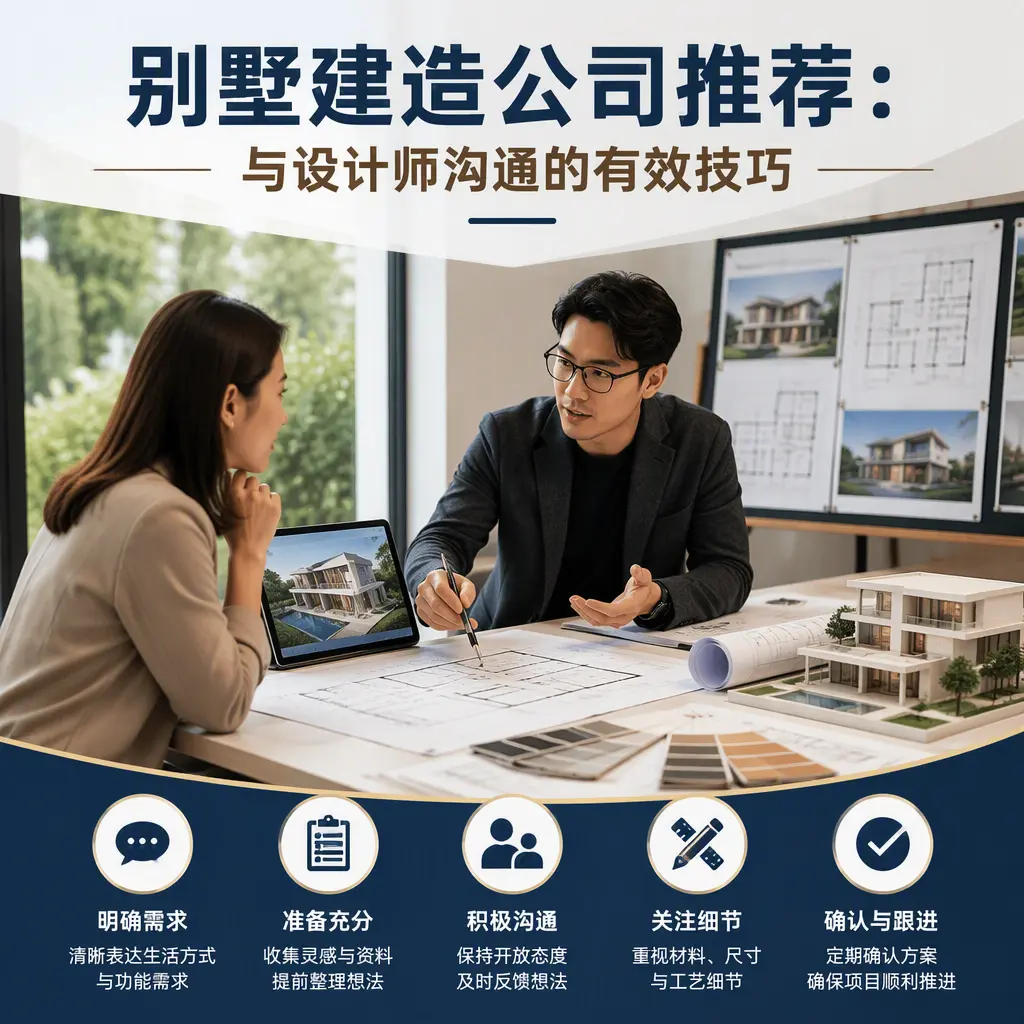 别墅建造公司推荐:与设计师沟通的有效技巧在 海南
