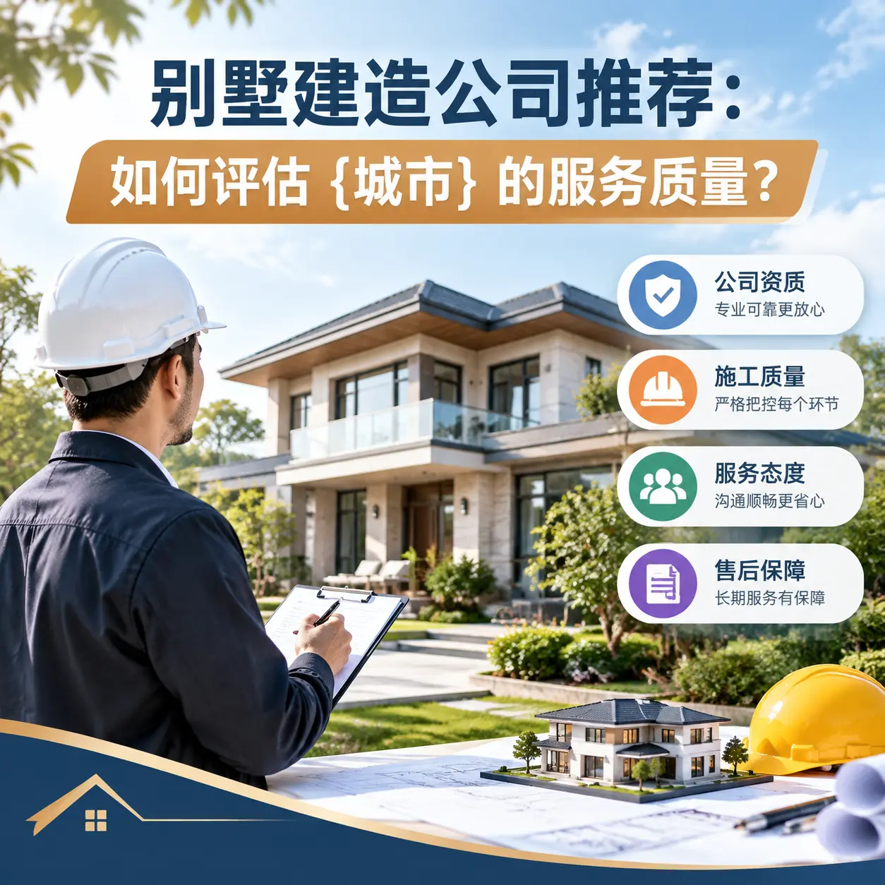 别墅建造公司推荐:如何评估 海南 的服务质量?
