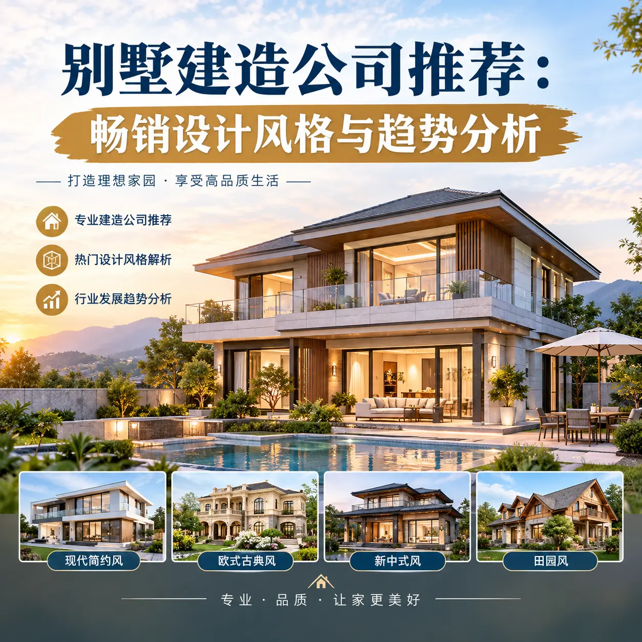 别墅建造公司推荐： 海南 畅销设计风格与趋势分析