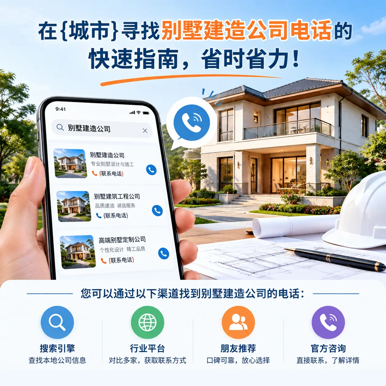 在海南寻找别墅建造公司电话的快速指南,省时省力!