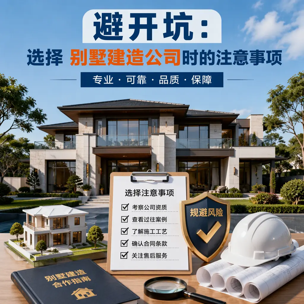 避开坑：选择 海南 别墅建造公司时的注意事项