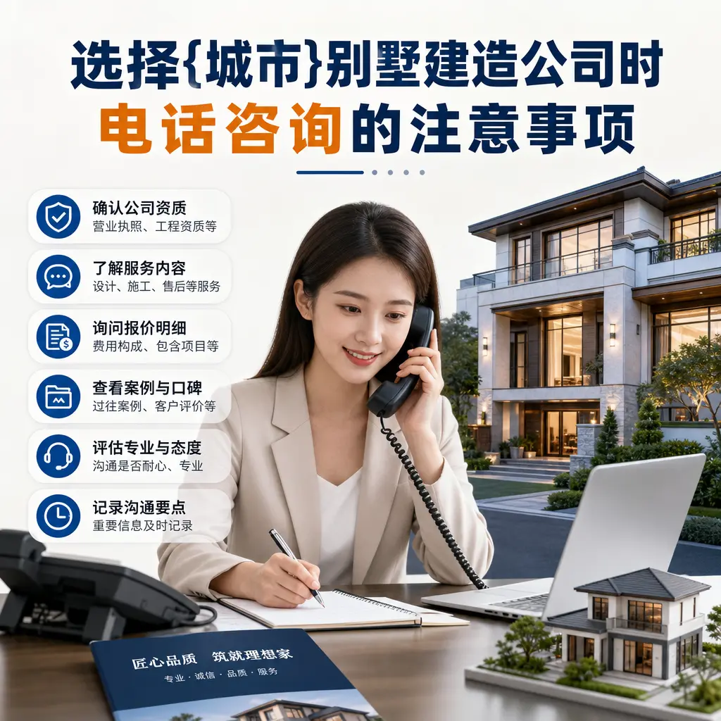 选择海南别墅建造公司时，电话咨询的注意事项