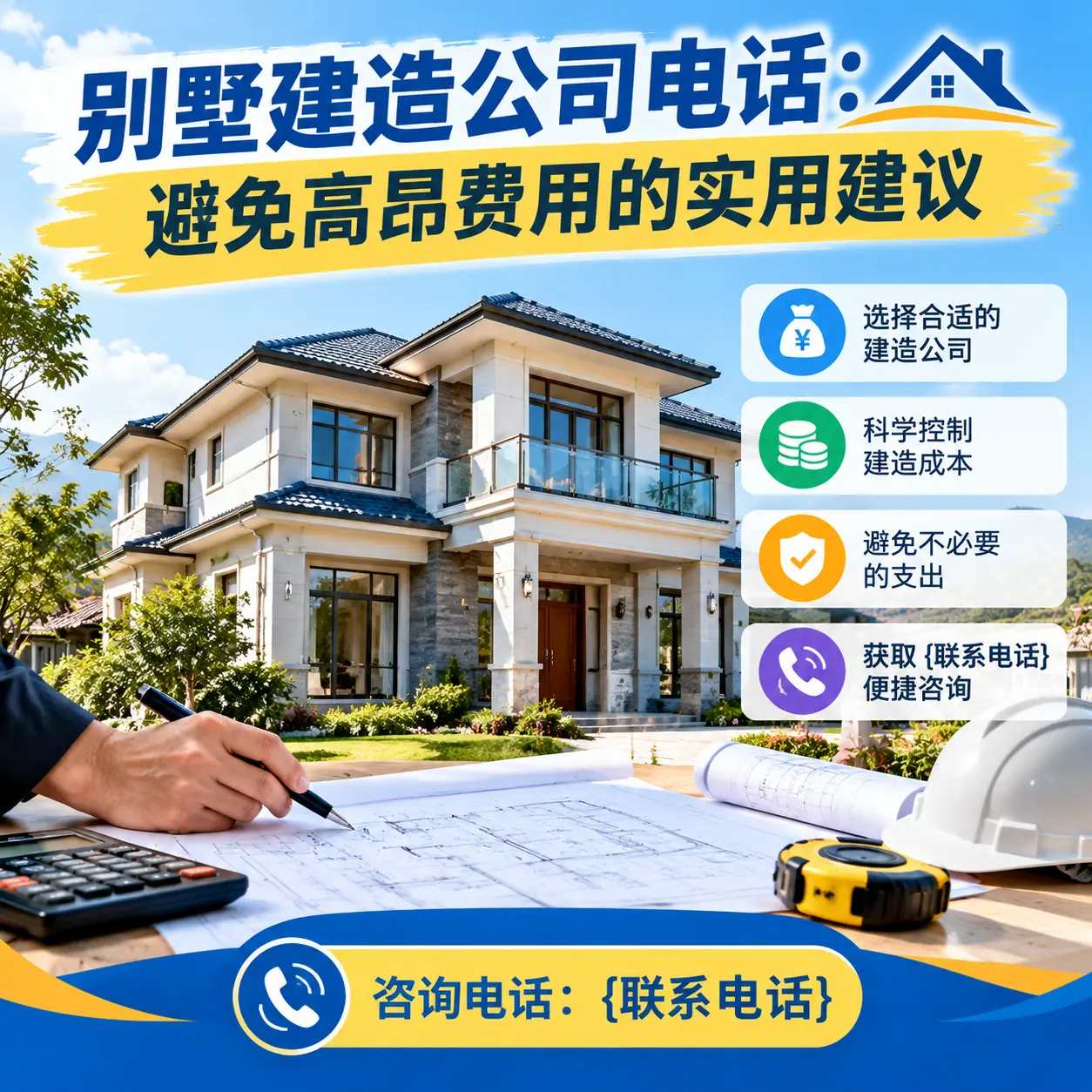 海南别墅建造公司电话：避免高昂费用的实用建议