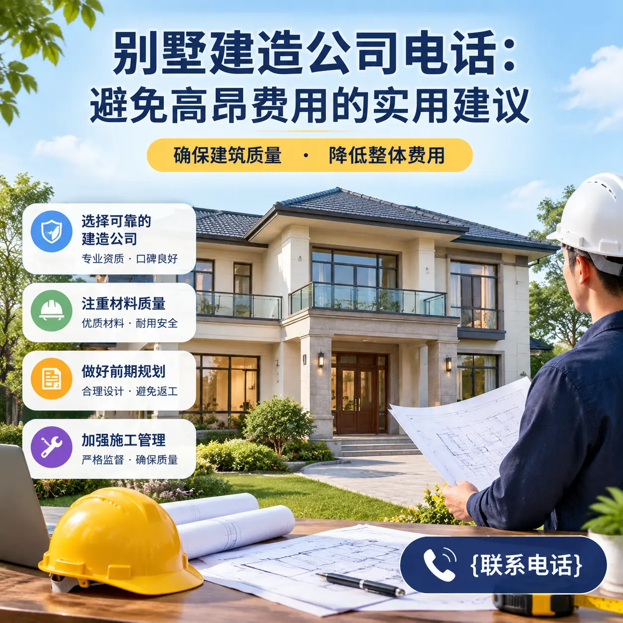 海南别墅建造公司电话：避免高昂费用的实用建议
