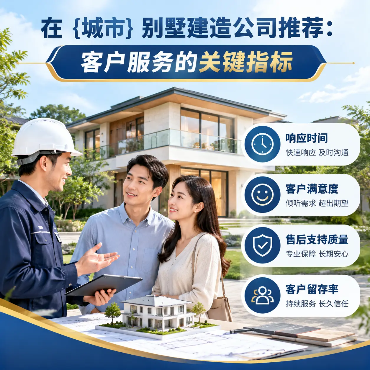 在 海南 别墅建造公司推荐：客户服务的关键指标